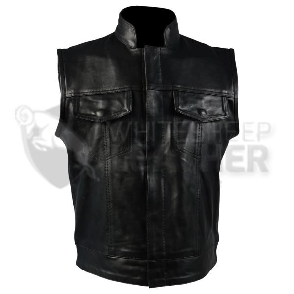 Charlie Hunnam SOA Sons of Anarchy Leather Vest