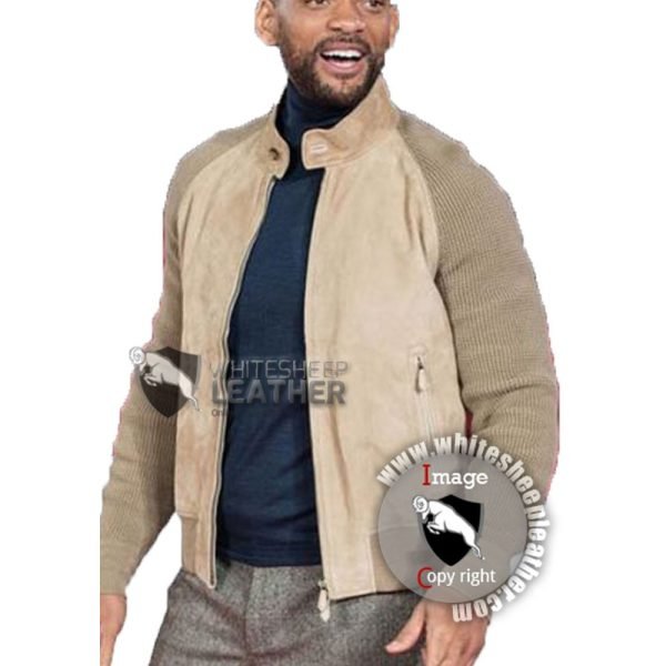 Focus 2015 Film Music Release Show Will Smith Leather Jacket Role as Nicky