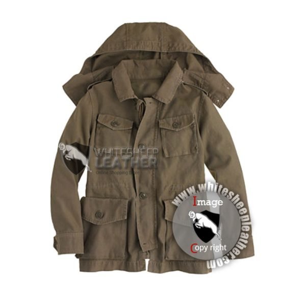 Garrison Fatigue Leather Jacket