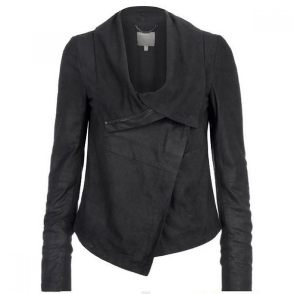 Women Celebrity Fashion Leather Jacket