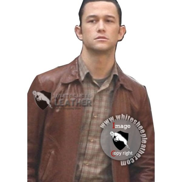 Inception Arthur Joseph Gordon Levitt Leather Jacket (Free shipping)