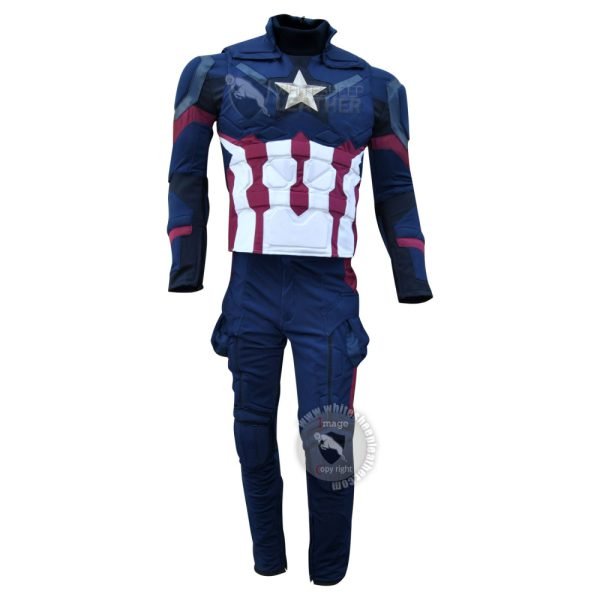 Chris Evans Captain America Civil war Costume Lycra suit