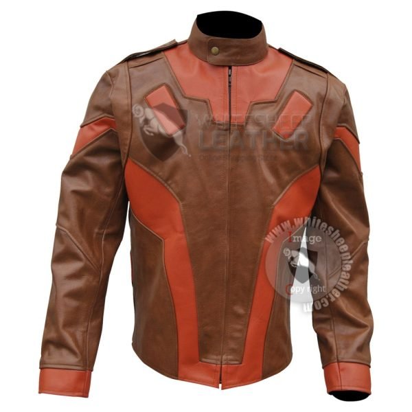 Rocketeer Brown Leather Jacket