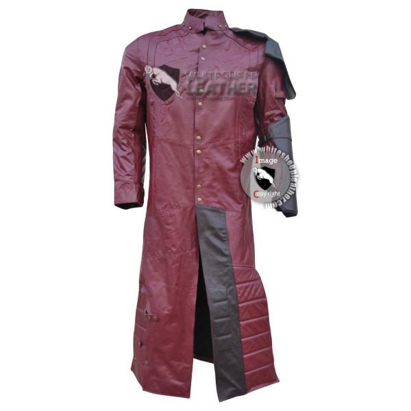 Guardians of The Galaxy Star Lord Costume Leather coat