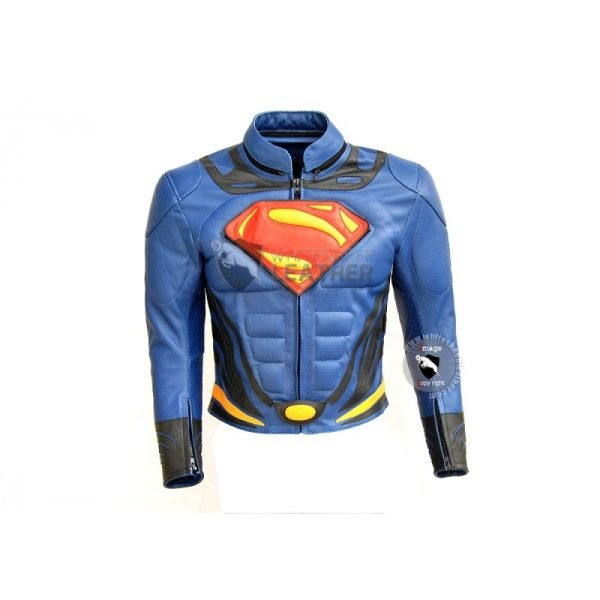 New Superman MotorCycle Leather Jacket