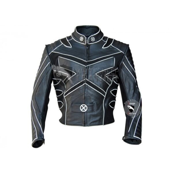 X-Men Volverine Biker Leather Costume