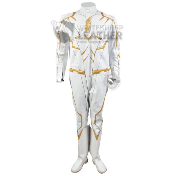 flash : GodSpeed August Heart Leather Costume