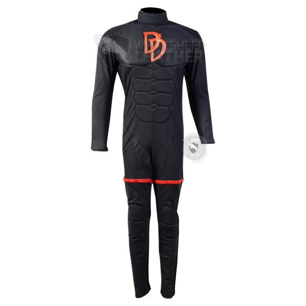 Daredevil Black comic Style screen printed jumpsuit