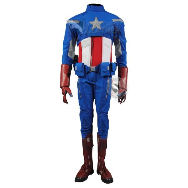 The Avengers : captain America (2012) Bonny Suit (Screen Printed Suit)