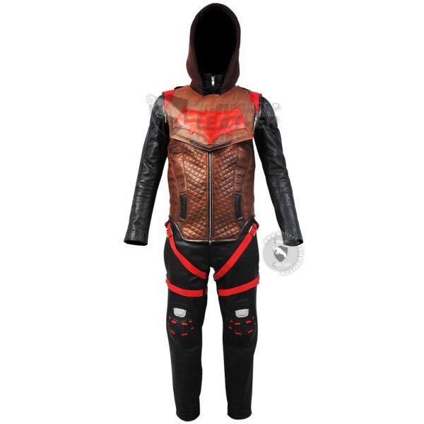 Gotham Knights Red hood Leather Suit