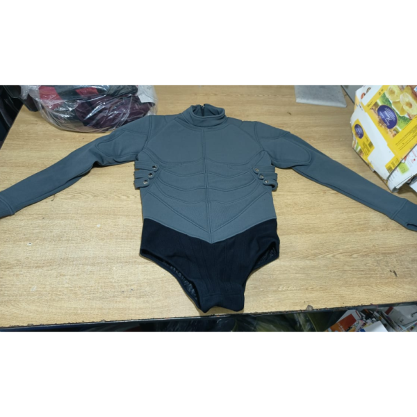 Noel Gray Top only (Textured Stretch Fabric )