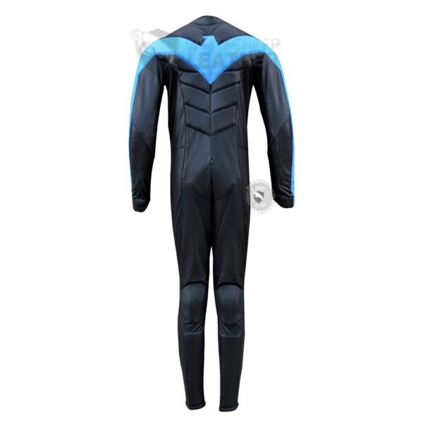 New Nightwing costume Suit (Screen Printed lycra )