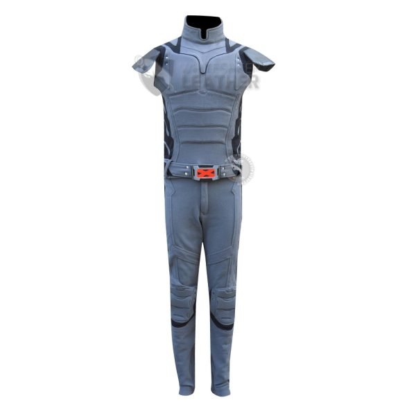 Deadpool 3 : Hugh Jackman Gray and Black Wolverine suit ( Textured stretch Fabric )