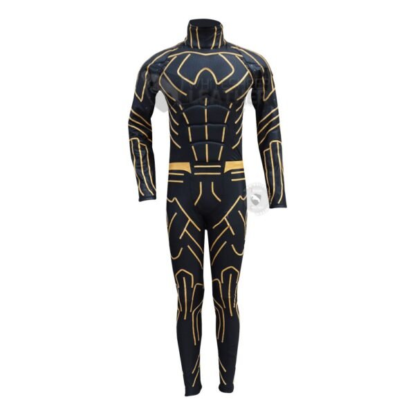 Black panther screen Printed Lycra Suit