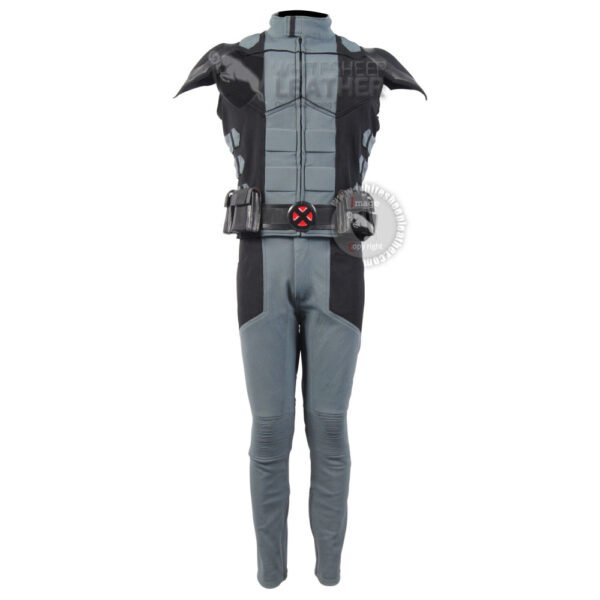 Wolverine Gray and Black suit (Textured Stretch Fabric )