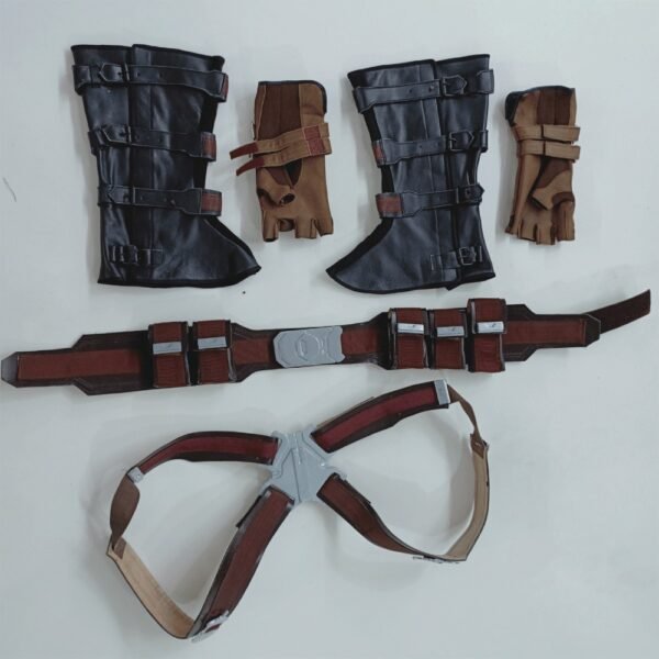 Avengers: Infinity War Captain America Real Leather Accessories Set Items