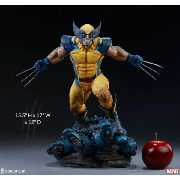 Wolverine classic Yellow and Blue suit (Textured Stretch Fabric )