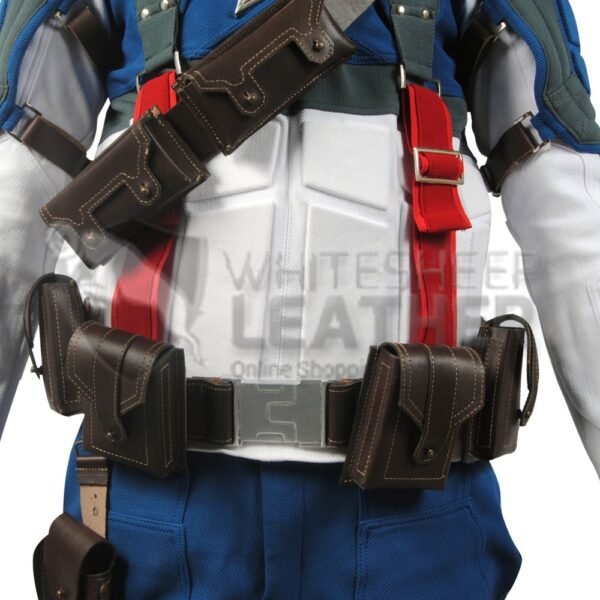 Captain America The First Avenger Chris Evans Leather Accessories