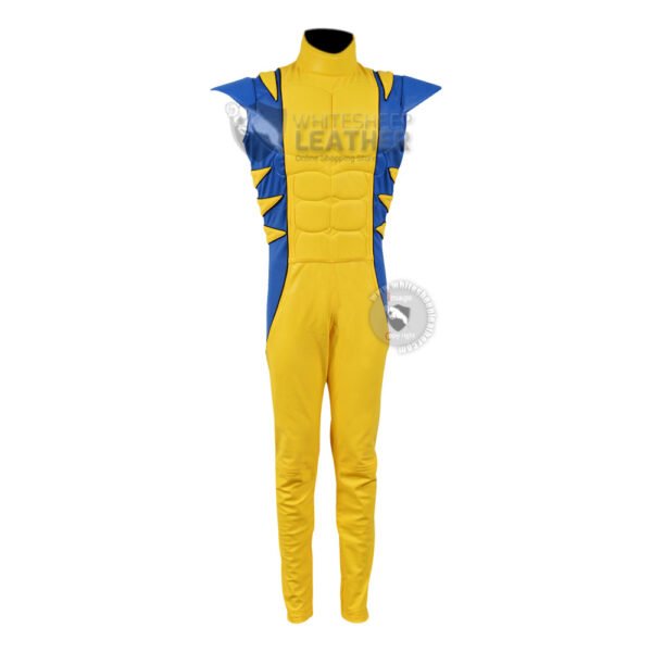 Wolverine Yellow and Blue suit (Screen Printed Suit )